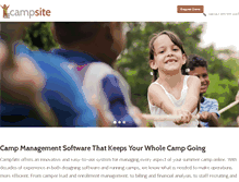 Tablet Screenshot of campmanagement.com